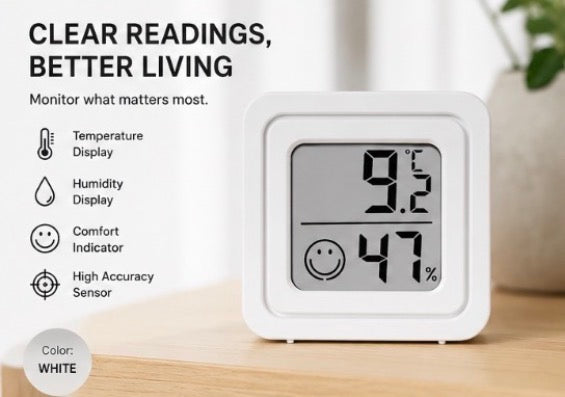 Smart Digital Temperature & Humidity Monitor