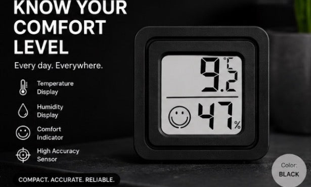 Smart Digital Temperature & Humidity Monitor