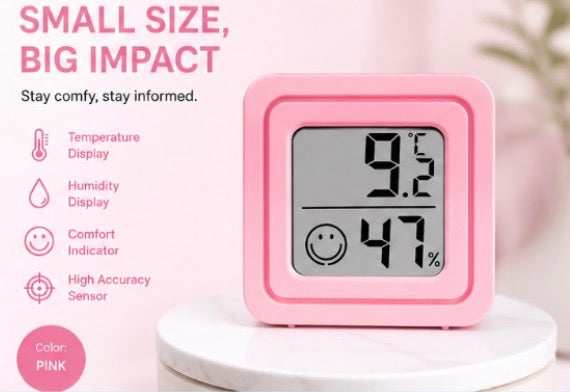 Smart Digital Temperature & Humidity Monitor