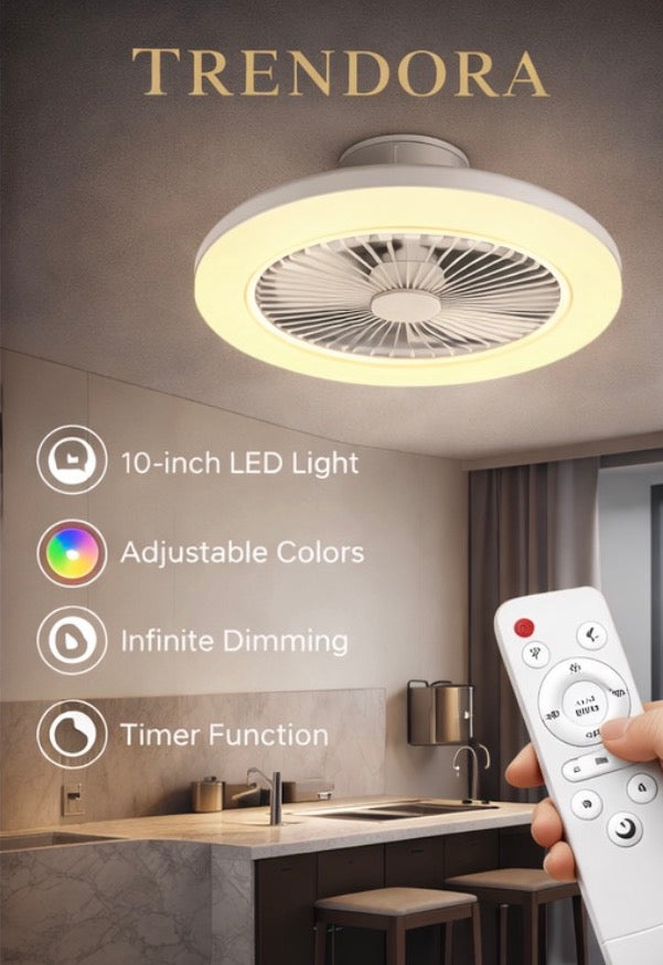 This Is a Versatile Ceiling Fan That Combines Lighting And Ventilation